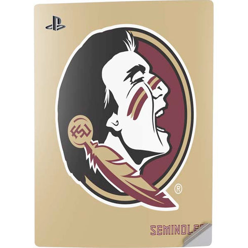 Florida State FSU Seminoles Logo PS5 Digital Edition Console Skin
